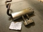 Auto part Muffler Exhaust system Automotive exhaust Metal